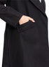 Black Long Feather Jacket - Khotwh